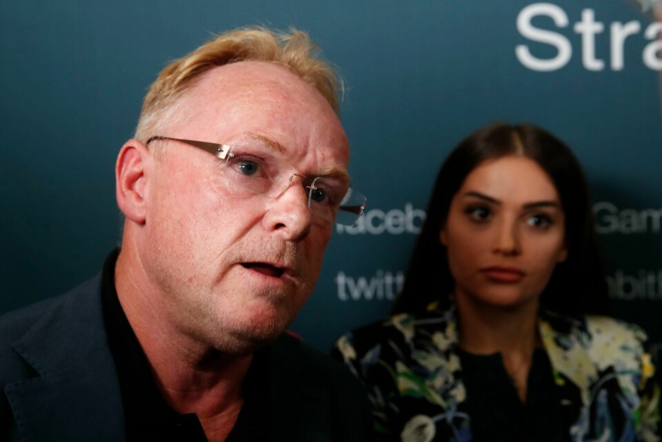Per Sandberg og Bahareh Letnes