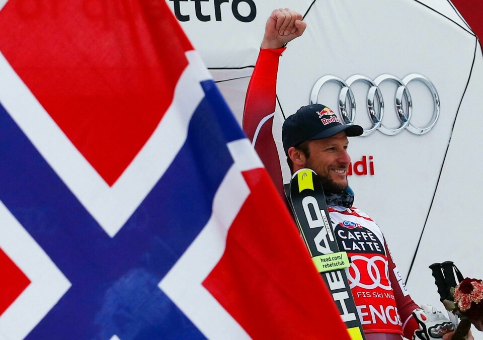 For andre dag på rad ble det en stor dag for norske alpinfans i Wengen. Aksel Lund Svindal vant lørdagens utfor. FOTO: REUTERS/NTB SCANPIX