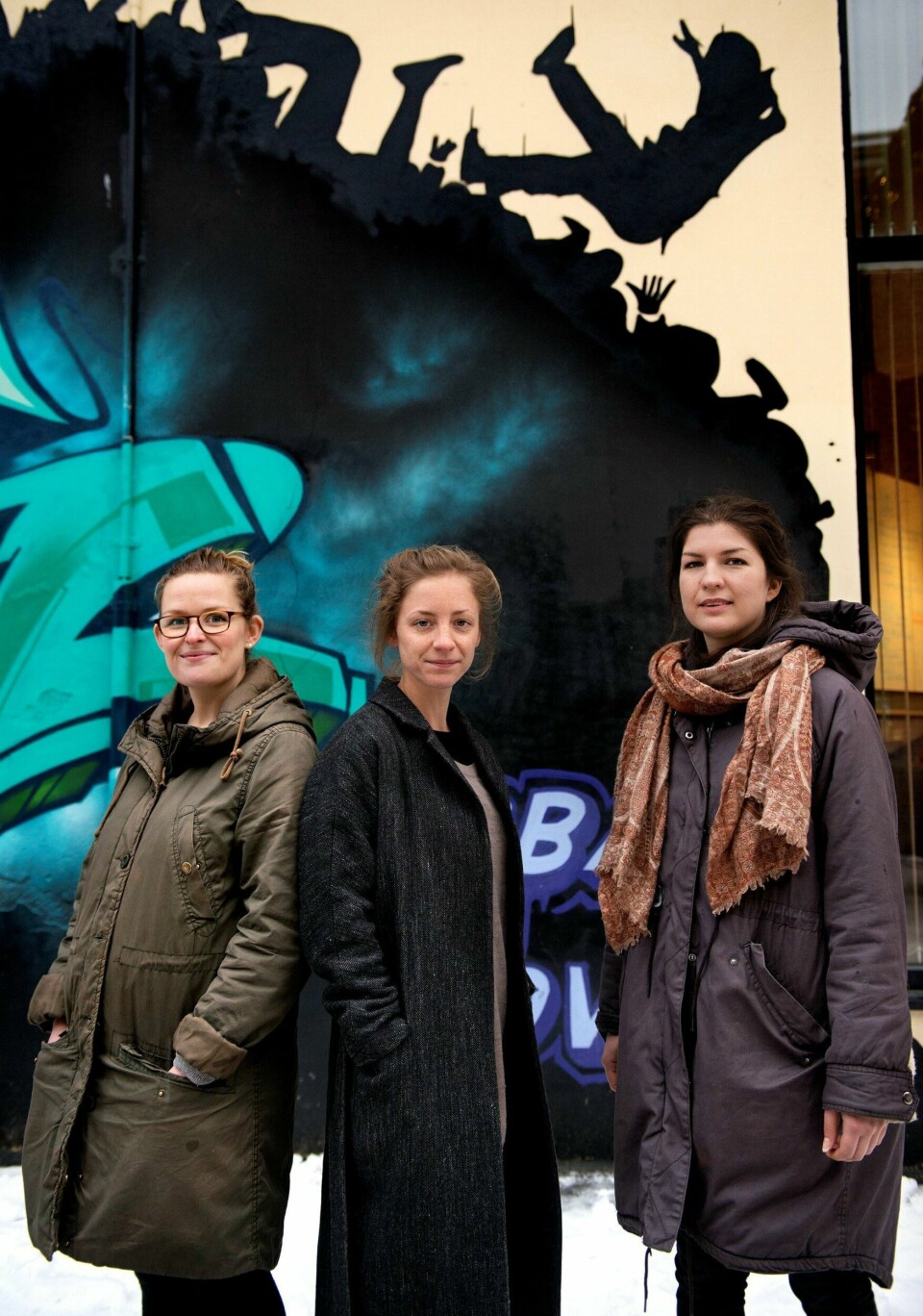 No. 4 består av Emilie Christensen, Ingeborg Marie Mohn og Julia Witek. FOTO: MIMSY MØLLER