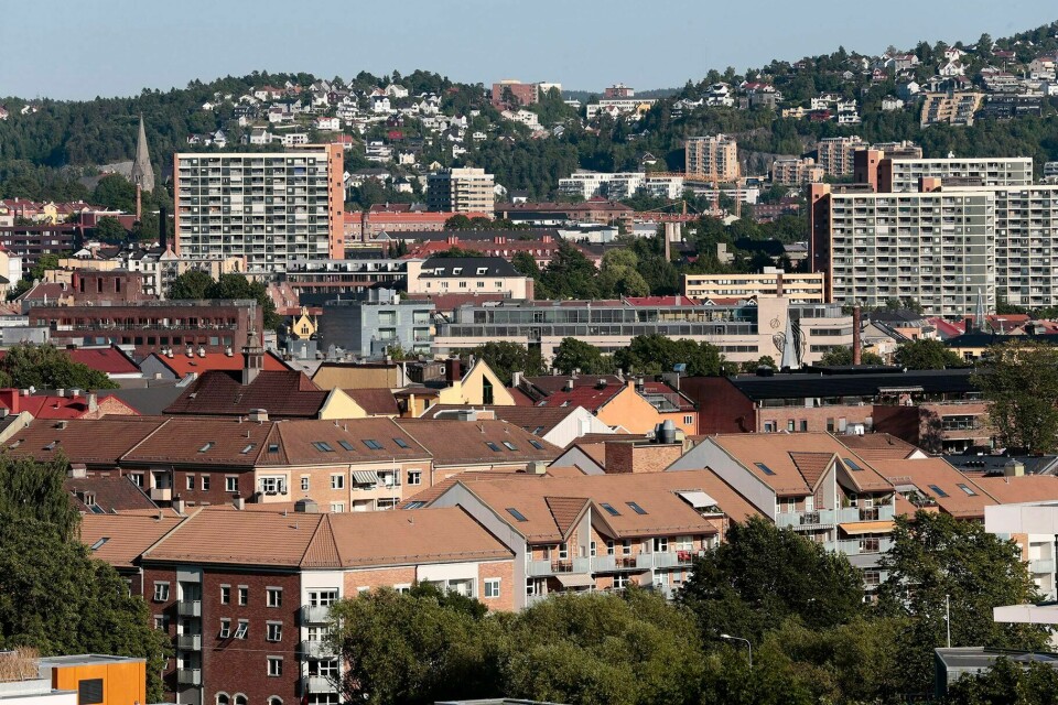 Vi ser at kvadratmeterprisene stiger nærmest meter for meter inn mot Spikersuppa. Folk ønsker å bo sentralt, skriver landskapsarkitekt Tom Kristian Berger. FOTO: NTB SCANPIX