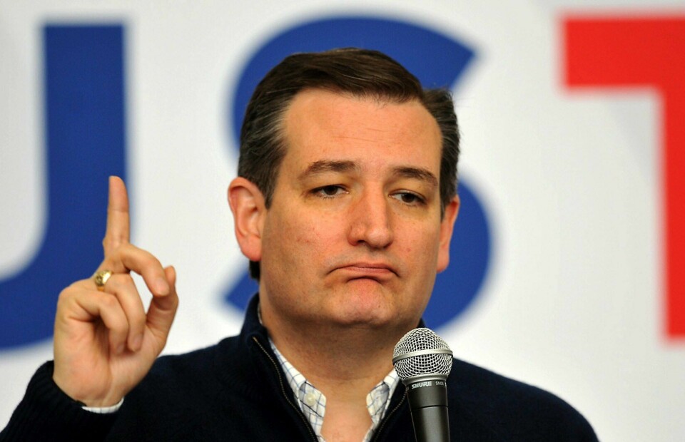 Letta over Trumps nedtur? Pass opp for Ted Cruz!