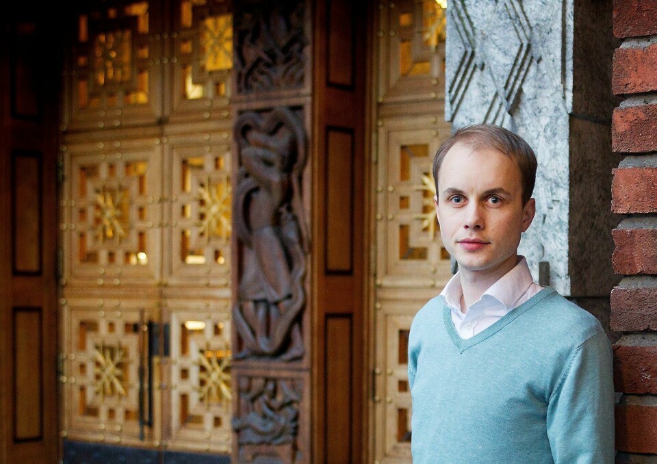 Torkil Vederhus, som i dag sitter som leder av Oslo MDG, må igjennom en kampvotering på partiets landsmøte. Til neste uke arrangerer Oslo MDG en sofaprat mellom Vederhus og utfordrer Hans Borgen. Vederhus sier han gleder seg til diskusjonen. FOTO: ARNE OVE BERGO