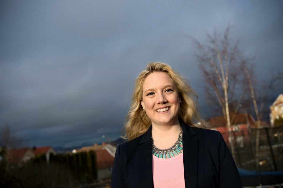 Aina Stenersen ønsker å øke andelen velgere fra innvandrerbefolkningen for å øke partiets oppslutning i hovedstaden ved neste valg. FOTO: MIMSY MØLLER