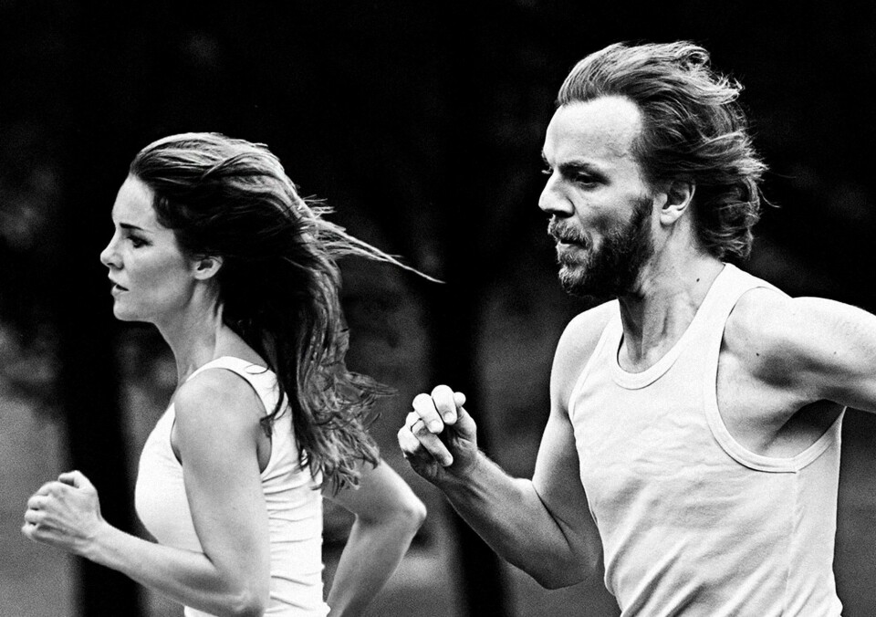 Nina Mortvedt og Nikolai Hængsle Eilertsen på vei mot mål. FOTO: ANTHONY HUUS