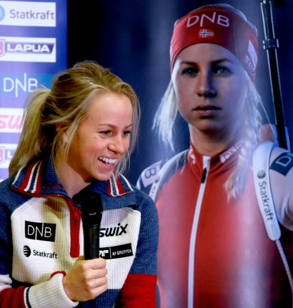 Tiril Eckhoff har fått tømt hjernen og er klar til dyst i dag. FOTO: VIDAR RUUD/NTB SCANPIX