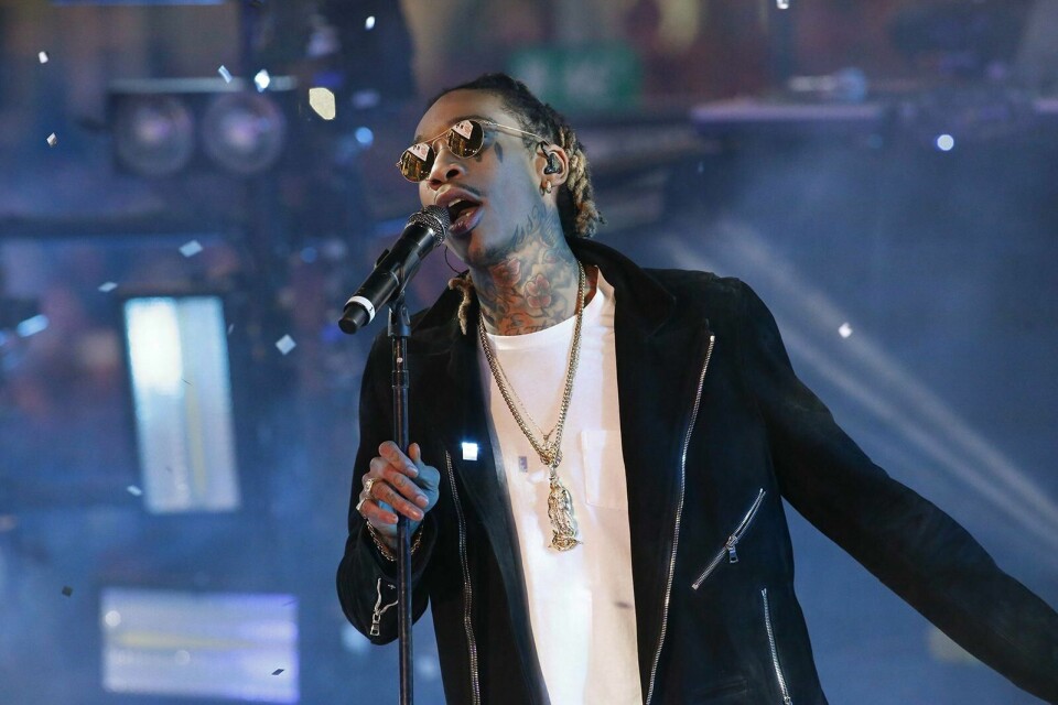 Rapperen Wiz Khalifa kommer til Landstreffet. Foto: AFP Photo/Kena Betancur