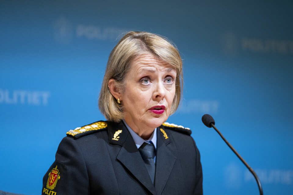 Politidirektør Benedicte Bjørnland Politidirektør Benedicte Bjørnland