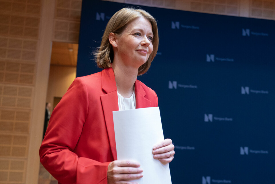 Sentralbanksjef Ida Wolden Bache Bildet viser sentralbanksjef Ida Wolden Bache.