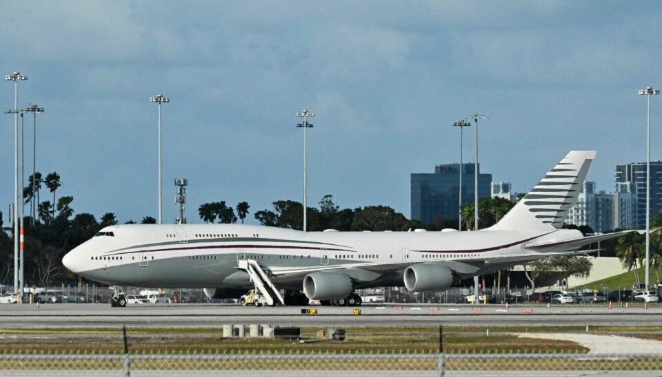 Det er et fly av denne typen, en Boeing 747 fra Qatar, som USAs president Donald Trump kan få i gave. Det er et fly av denne typen, en Boeing 747 fra Qatar, som USAs president Donald Trump kan få i gave.