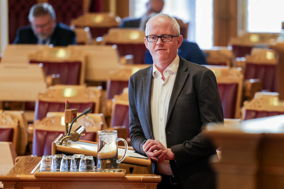 Lars Haltbrekken (SV) har tatt initiativ til et nytt møte for å få til et klimaforlik i Stortinget. Lars Haltbrekken i SV advarer mot å sende Melkøya-saken tilbake til regjeringen uten krav fordi han frykter at utfallet blir det samme. Foto: Jonas Been Henriksen / NTB