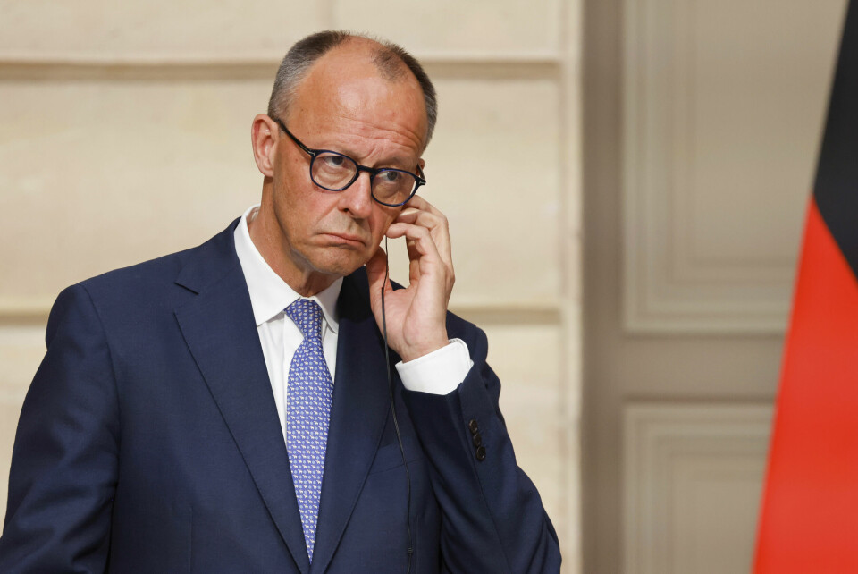 Tysklands forbundskansler Friedrich Merz, her på en pressekonferanse med Frankrikes president Emmanuel Macron i Paris onsdag, har hatt sin første telefonsamtale med USAs president Donald Trump. Tysklands forbundskansler Friedrich Merz, her på en pressekonferanse med Frankrikes president Emmanuel Macron i Paris onsdag, har hatt sin første telefonsamtale med USAs president Donald Trump. Foto: Ludovic Marin / AP / NTB