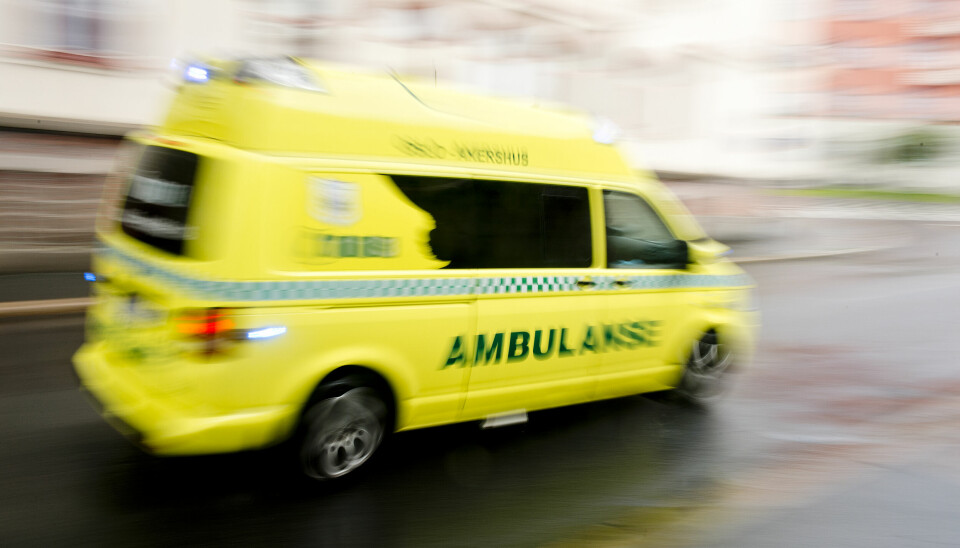 Det skal ifølge politiet ha vært flytende klor til et basseng som lekket ut fra en pumpe