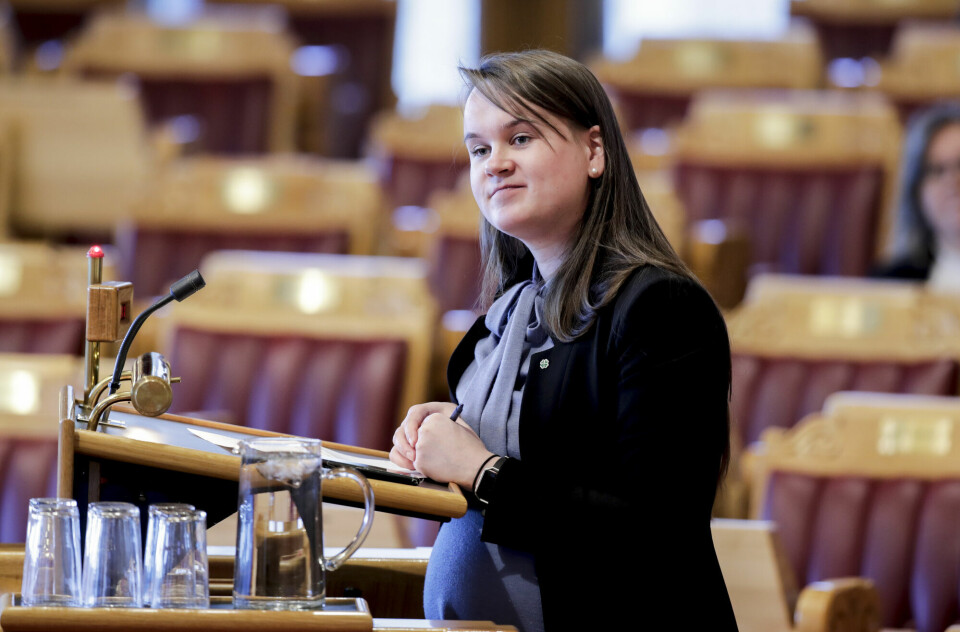 Marit Knutsdatter Strand (Sp) har stilt skolestatsråden spørsmål om Modi-saken i Stortinget. Marit Knutsdatter Strand