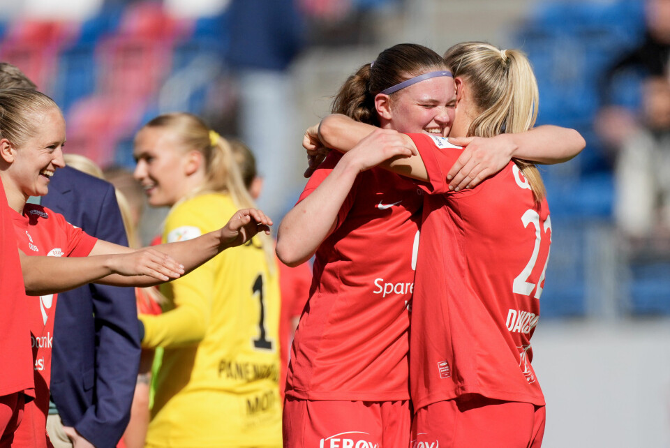Signe Gaupset og Brann fortsetter å vinne. Signe Gaupset og Brann fortsetter å vinne.Foto: Fredrik Varfjell / NTB
