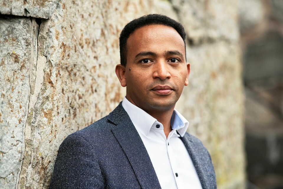 Yonas Zewdu Ayele er PhD og instituttleder ved OsloMet.(Sonja Balci/OsloMet) Yonas Zewdu Ayele, PhD og instituttleder ved OsloMet