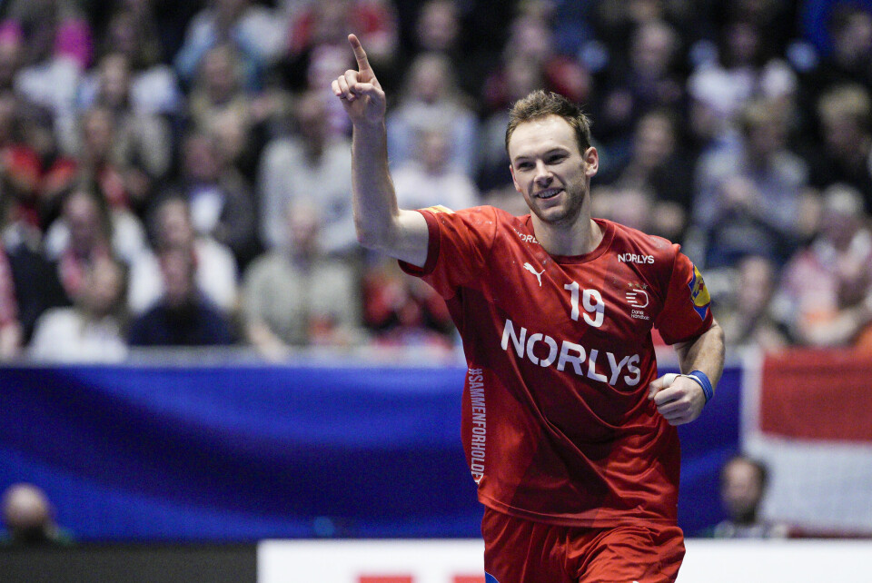 Mathias Gidsel storspilte for Danmark i VM-semifinalen mot Portugal. Mathias Gidsel storspilte for Danmark i VM-semifinalen mot Portugal. Foto: Stian Lysberg Solum / NTB