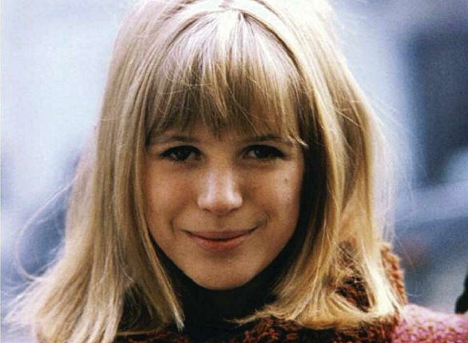 Marianne Faithfull i 1964, da hun slo gjennom med 'As Tears Go By'. Marianne Faithfull i 1964, da hun slo gjennom med 'As Tears Go By'.