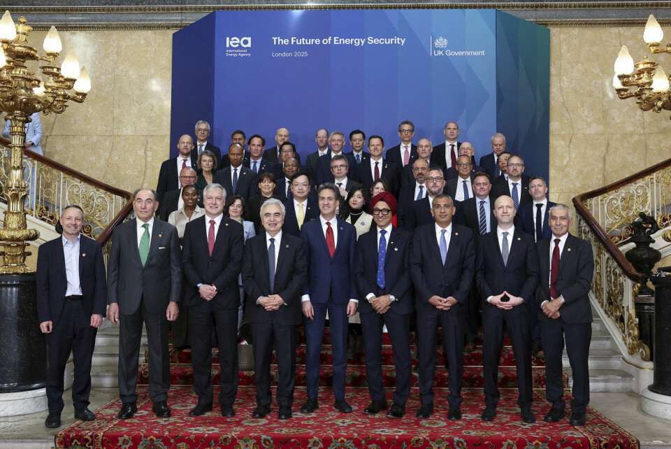 Et møte i regi av IEA om framtidas energisikkerhet finner sted i London torsdag og fredag. Et møte i regi av IEA om framtidas energisikkerhet finner sted i London torsdag og fredag. Foto: Toby Melville / AP / NTB
