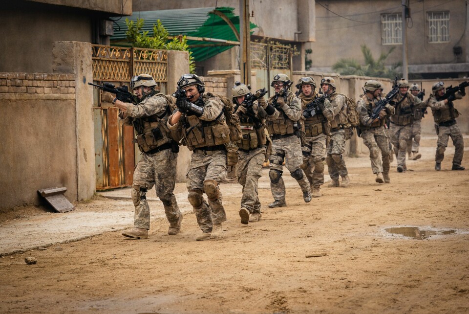 Fra Alex Garlands intense krigsfilm «Warfare».( Nordisk Film Distribusjon) Warfare