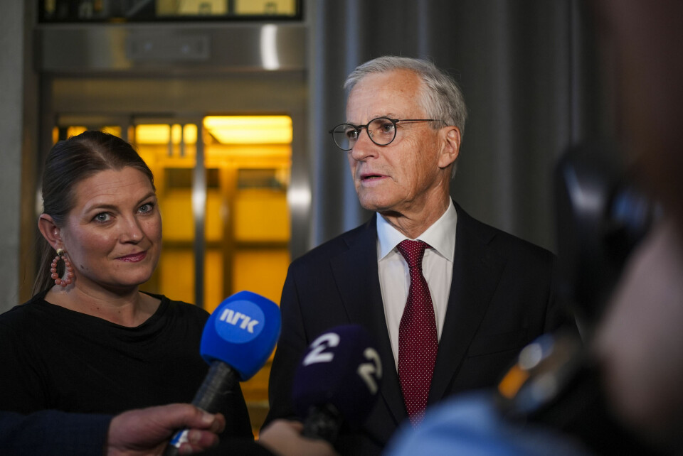 Statsminister Jonas Gahr Støre og næringsminister Cecilie Myrseth møtte fredag representanter for dagligvarebransjen. Statsminister Jonas Gahr Støre og næringsminister Cecilie Myrseth møtte fredag representanter for dagligvarebransjen. Foto: Terje Pedersen / NTB