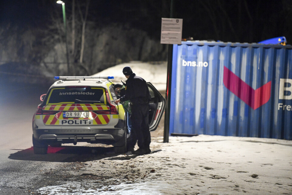 En mann ble funnet død i Lørenskog i april 2023. Tirsdag starter rettssaken mot to menn som er tiltalt for drap og medvirkning til drap. Foto: Annika Byrde / NTB En mann er funnet død i Lørenskog fredag kveld. Politiet etterforsker saken som mistenkelig,Foto: Annika Byrde / NTB