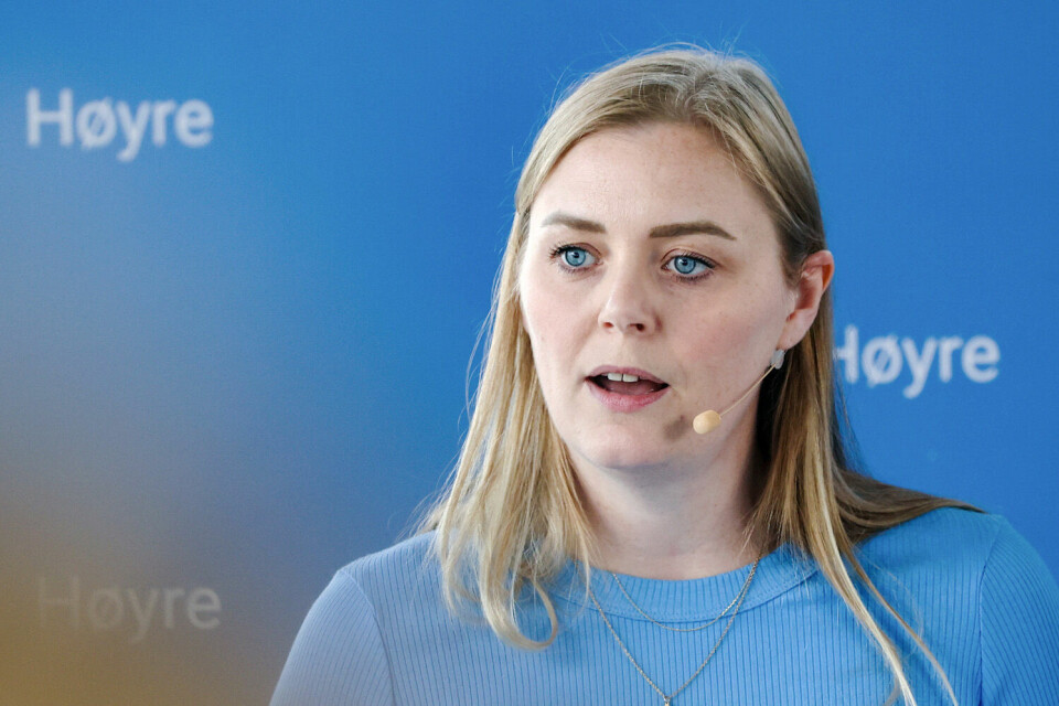 Hvis Tina Bru og Høyre ønsker å styrke læring og trivsel i småskolen, bør de stille seg bak forslaget om å avvikle kartleggingsprøvene på første trinn, skriver Geir Røsvoll. Tina Bru, stortingsrepresentant og nestleder i Høyre.