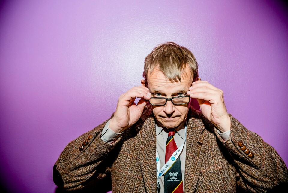 Hans Rosling gikk bort i 2017. Her fra 2012 i forbindelse med et intervju med Dagsavisen.(Krister Sørbø) Hans Rosling gikk bort i 2017. Her fra 2012 i forbindelse med et intervju med Dagsavisen.