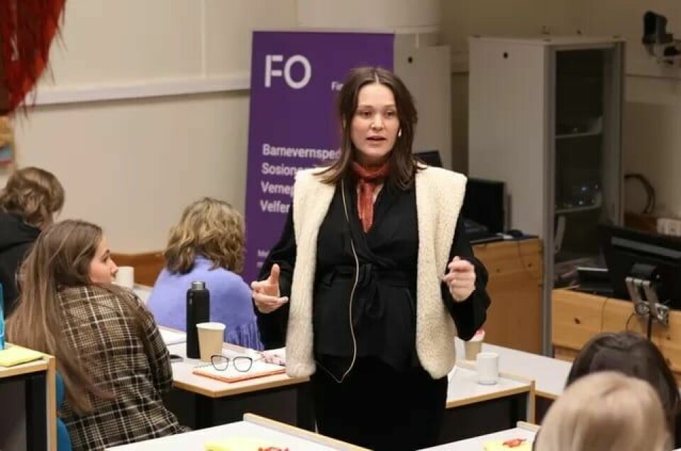 Helene Kaland, psykologspesialist i stiftelsen Alternativ til vold.(Anne M. Odland ) Helene Kaland, psykologspesialist i stiftelsen Alternativ til vold.
