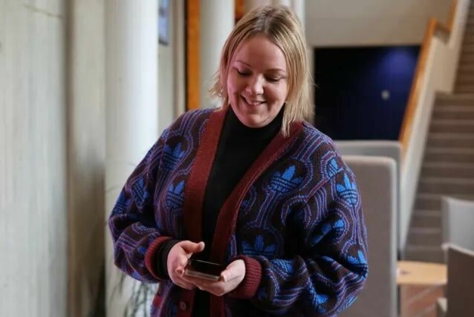 Christine Sannes.(Anne M. Odland ) Christine Sannes.