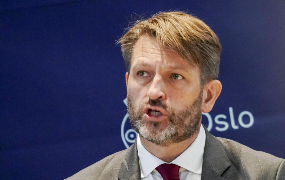 Støre-regjeringen fører en Oslo-fiendtlig politikk, og endret i fjor kommunenes inntektssystem i Oslos disfavør, skriver Eirik Lae Solberg – her under fremleggelsen av byens budsjett i fjor høst. Byrådsleder i Oslo Eirik Lae Solberg (H).