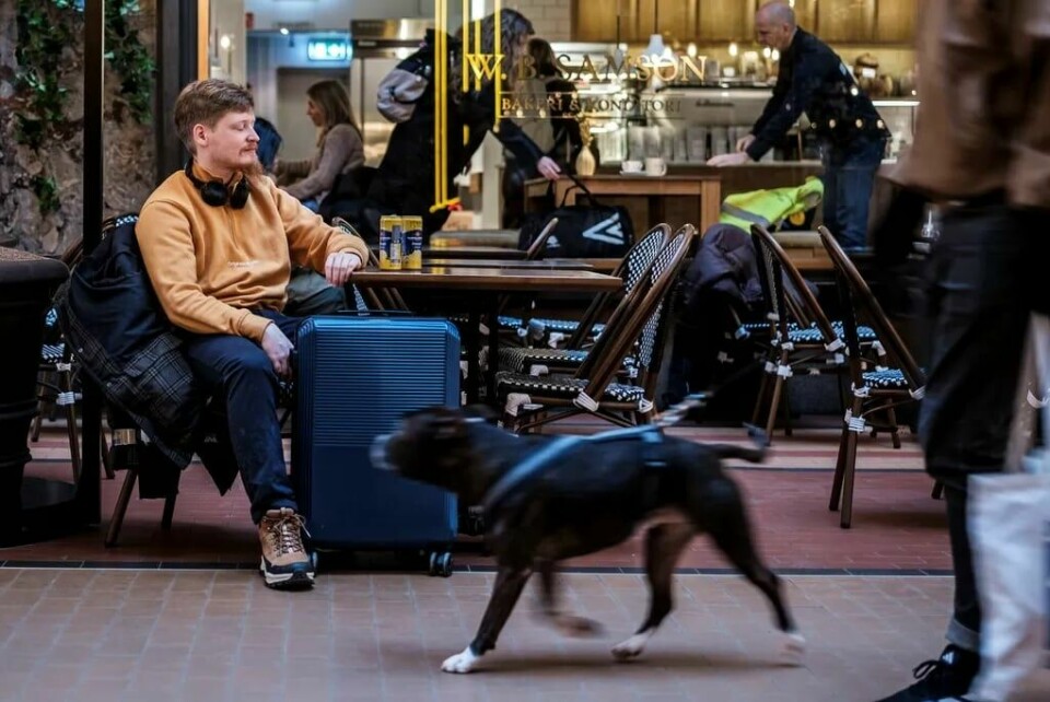 Alexander Heimen er klar for å spille inn sesong to av A-laget. Han er på plass før alle de andre.(Hanna Skotheim/Fontene) FF-sak A-lagetFoto: Hanna Skotheim/Fontene