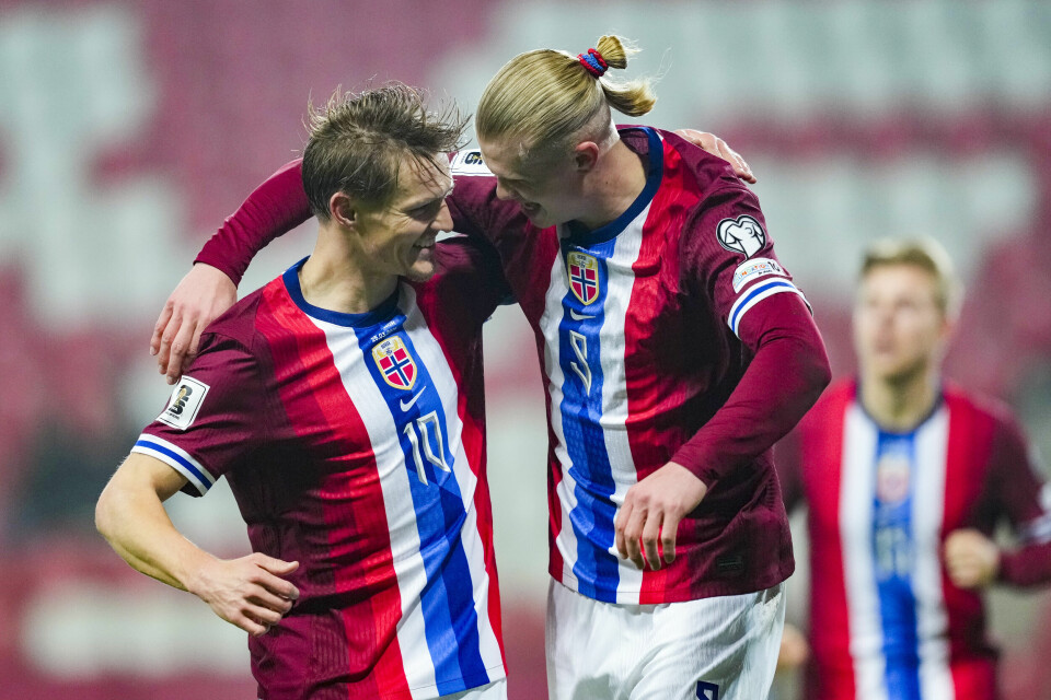 De norske fotballherrene har vunnet fire strake kamper og klatrer på Fifa-rankingen. De norske fotballherrene har vunnet fire strake kamper og klatrer på Fifa-rankingen. Foto: Fredrik Varfjell / NTB