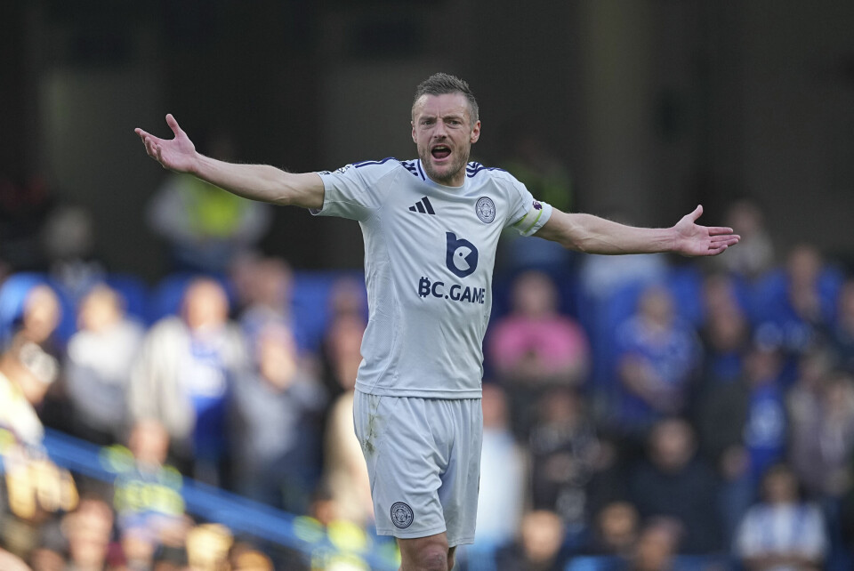 Jamie Vardy er ferdig i Leicester Jamie Vardy gir seg. Foto: Dave Shopland / AP / NTB
