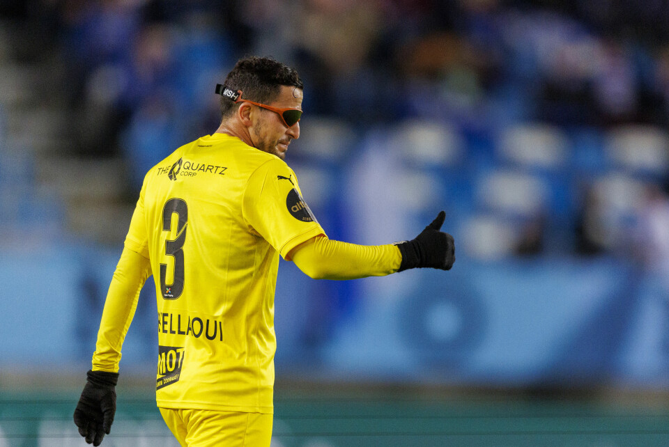 Omar Elabdellaoui gir seg i Bodø/Glimt. Omar Elabdellaoui gir seg i Bodø/Glimt.Foto: Svein Ove Ekornesvåg / NTB