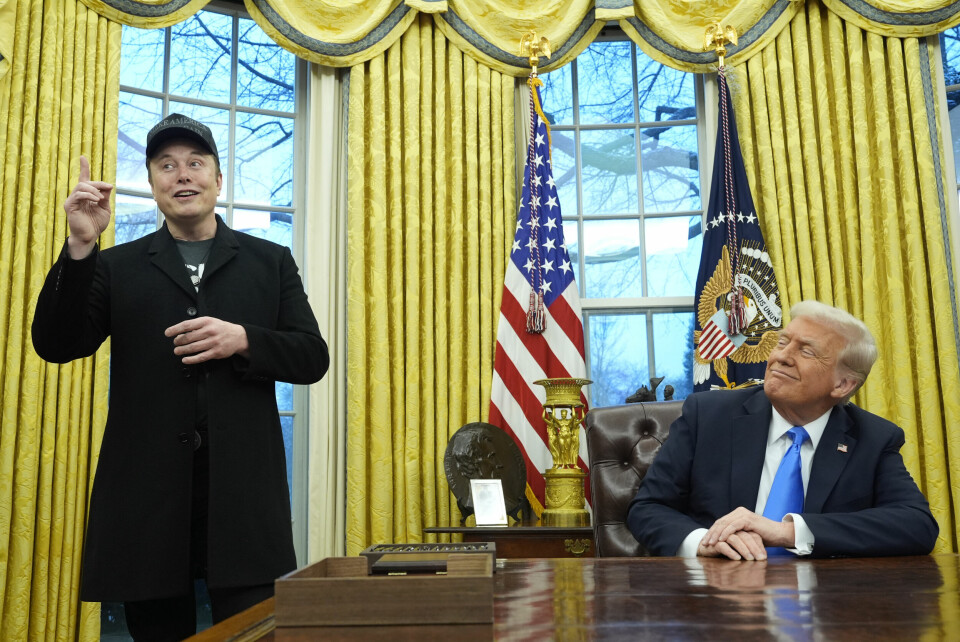 Elon Musk har sin siste arbeidsdag som sløserijeger i Doge fredag, og samme dag holder han og president Donald Trump en felles pressekonferanse i Det hvite hus. Elon Musk har sin siste arbeidsdag som sløserijeger i Doge fredag, og samme dag holder han og president Donald Trump en felles pressekonferanse i Det hvite hus. Arkivfoto: Alex Brandon / AP / NTB