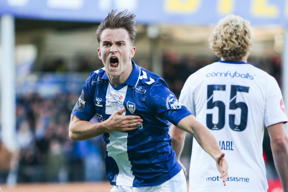 Frederik Carstensen scoret 1-1-målet mot Vålerenga i Eliteserien søndag Frederik Carstensen scoret 1-1-målet mot Vålerenga i Eliteserien søndag. Foto: Christoffer Andersen / NTB