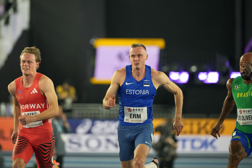 Sander Skotheim har startet sjukampen godt. Sander Skotheim har startet sjukampen godt. Foto: Dar Yasin / AP / NTB