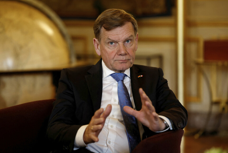 Tysklands nye utenriksminister Johann Wadephul reiste lørdag til Israel. Tysklands nye utenriksminister Johann Wadephul reiste lørdag til Israel. Foto: Abdul Saboor / Pool via AP / NTB