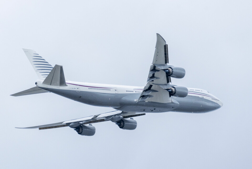 Donald Trump ser tilsynelatende ingen problemer med å motta en luksusutgave av en Boeing 747 jumbojet i gave fra Qatar. Donald Trump har tilsynelatende ingen problemer med å motta en luksusutgave av en Boeing 747 jumbojet i gave fra Qatar. Arkivfoto: Ben Curtis / AP / NTB