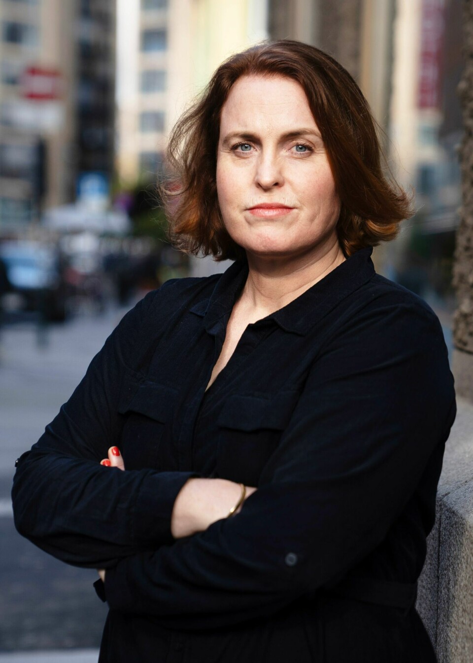 Kristine Meek er rådgiver og forfatter av boka «Er det trygt å gå hjem nå?» om terrorangrepet mot Oslo Pride i 2022.(Lage Ask/TV 2) Kristine Meek, rådgiver og forfatter av boka «Er det trygt å gå hjem nå?» om terrorangrepet mot Oslo Pride i 2022.