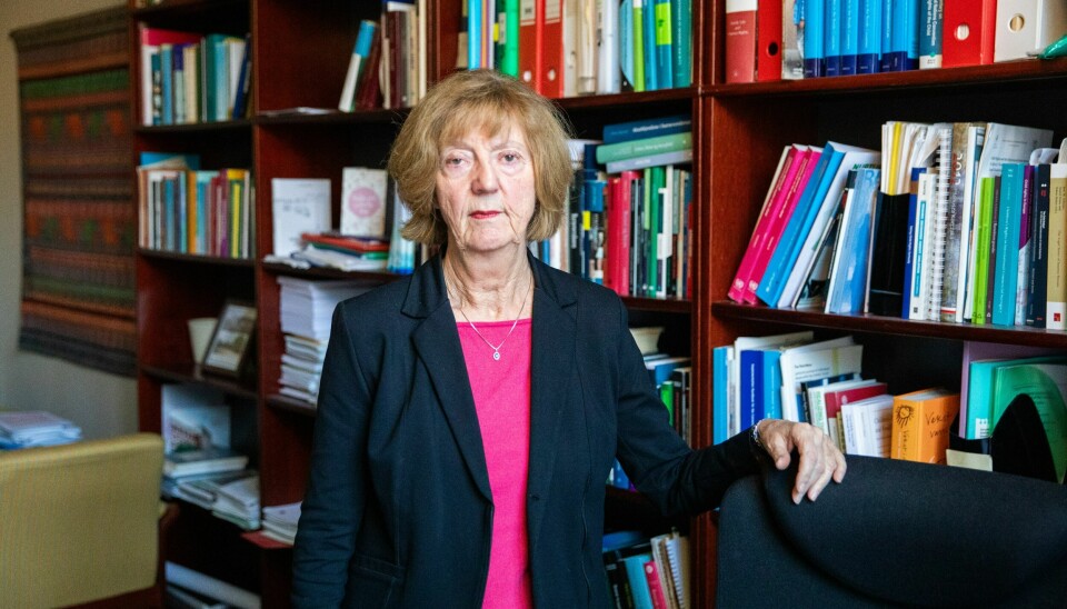 Kirsten Sandberg er ekspert på barnerett og professor emerita ved Det juridiske fakultet ved Universitetet i Oslo.(Kenneth Stensrud) Kirsten Sandberg, norsk professor ved Institutt for offentlig rett ved Det juridiske fakultet ved Universitetet i Oslo (UiO). Ekspert på barnerett.