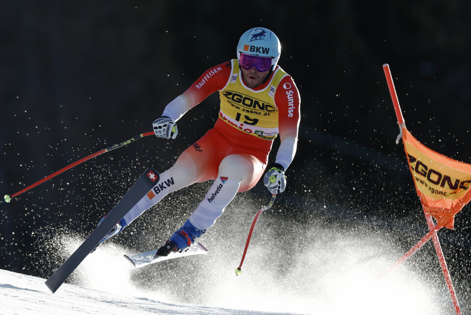 Alexis Monney leverte sterkt i Bormio. Alexis Monney leverte sterkt i Bormio. Foto: Gabriele Facciotti / AP / NTB