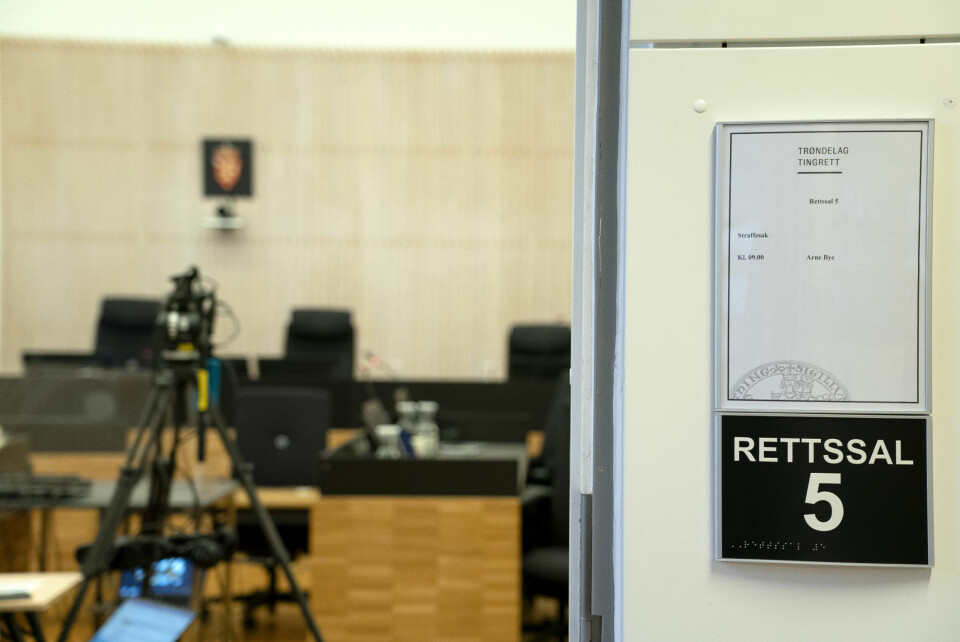 Illustrasjonsbilde Arne Bye og forsvarerne reagerte da retten som behandler Frosta-saken, tirsdag fikk se videobevis av feil kvinne. Illustrasjonsfoto: Gorm Kallestad / NTB