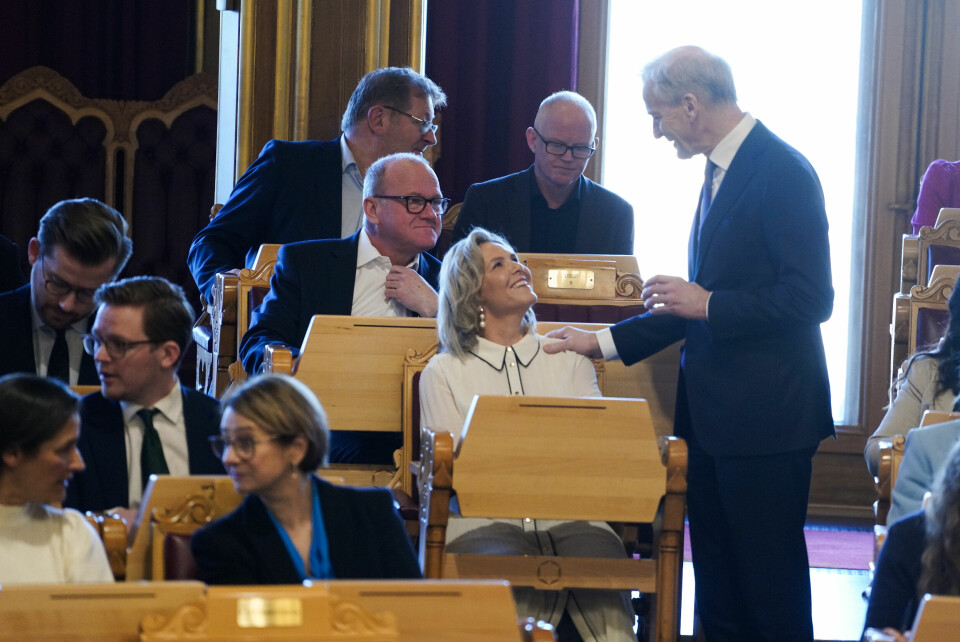 Ap fortsetter framgangen, mens Frp beholder andreplassen på TV 2s måling, på tross av en nedgang på 5,2 prosentpoeng. Foto: Ole Berg-Rusten / NTB Ap fortsetter framgangen, mens Frp beholder andreplassen på TV 2s måling, på tross av en nedgang på 5,2 prosentpoeng. Foto: Ole Berg-Rusten / NTB