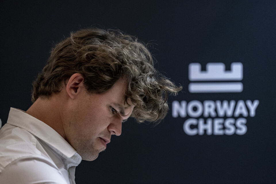 Magnus Carlsen i aksjon i Norway Chess tidligere i uken. Magnus Carlsen i aksjon i Norway Chess tidligere i uken.Foto: Carina Johansen / NTB