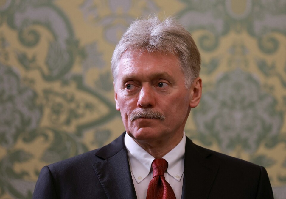 Putins pressetalsmann Dmitrij Peskov.(Anton Vaganov/Reuters) Putins pressetalsmann Dmitrij Peskov.