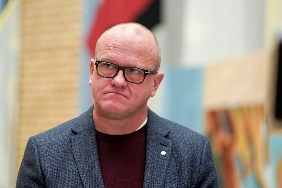 Frode Jacobsen er leder i Oslo Ap, stortingsrepresentant og EU-tilhenger.(Heiko Junge/NTB) Frode Jacobsen