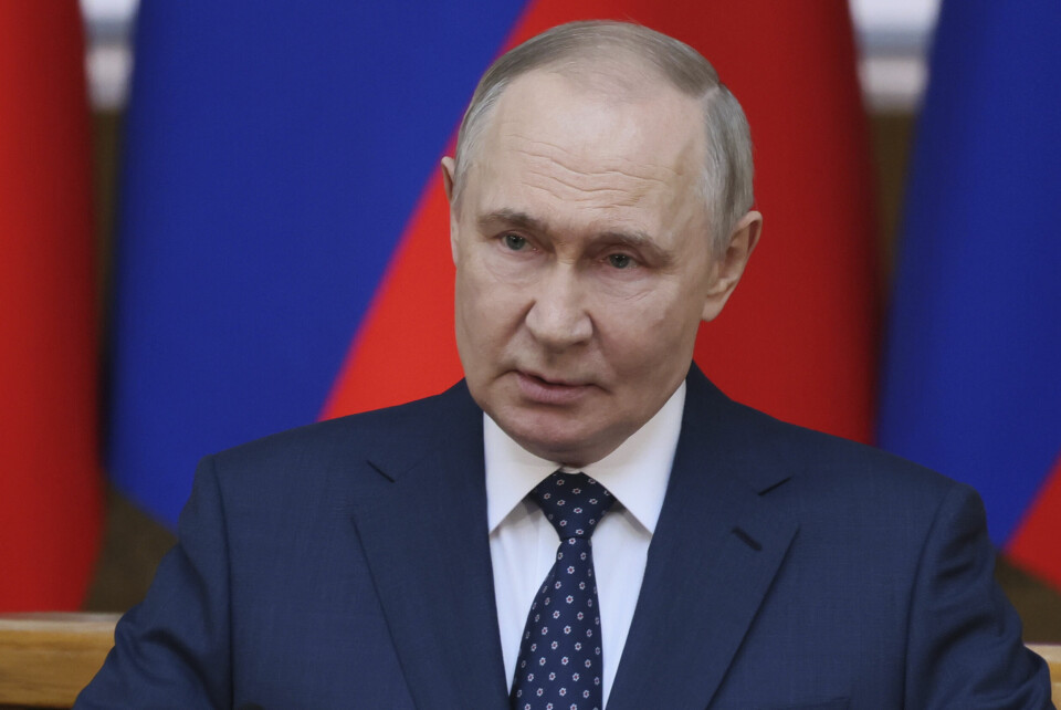 I november fikk Russlands president Vladimir Putin endret atomdoktrinen og senket terskelen for å bruke atomvåpen. Foto: Mikhail Metzel / Sputnik / Kreml Pool Photo via AP / NTB I november fikk Russlands president Vladimir Putin endret atomdoktrinen og senket terskelen for å bruke atomvåpen. Foto: Mikhail Metzel / Sputnik / Kreml Pool Photo via AP / NTB