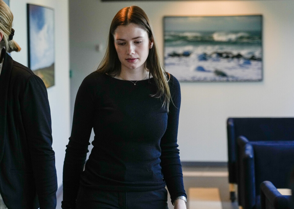 Elisabeth Asserson Ingebrigtsen vitnet onsdag i straffesaken mot Gjert Ingebrigtsen, tidligere trener og far til ektefellen hennes, Jakob Asserson Ingebrigtsen Elisabeth Asserson Ingebrigtsen vitnet onsdag i straffesaken mot Gjert Ingebrigtsen, tidligere trener og far til ektefellen hennes, Jakob Asserson Ingebrigtsen. Foto: Terje Bendiksby / NTB
