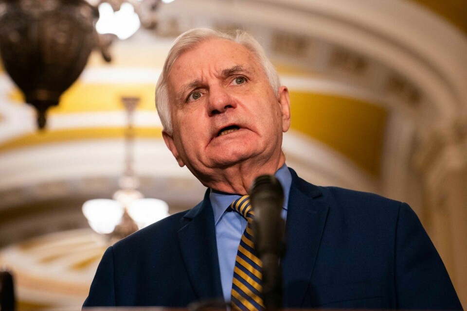 Senator Jack Reed (Demokratene) representerer Rhode Island.(Allison Robbert/AFP) Senator Jack Reed (Demokratene) representerer Rhode Island.